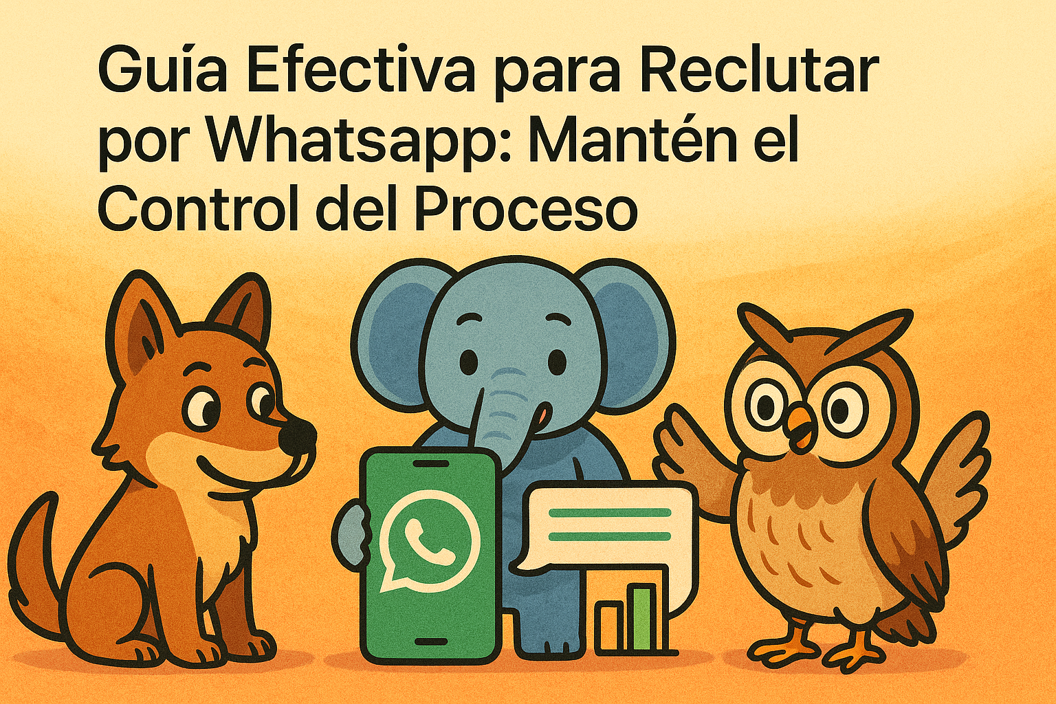 Guía Efectiva para Reclutar por WhatsApp: Mantén el Control del Proceso